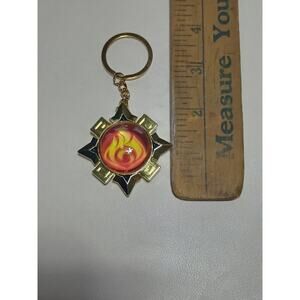 Genshin Impact Natlan Pyro Vision Keychain - Eye of God